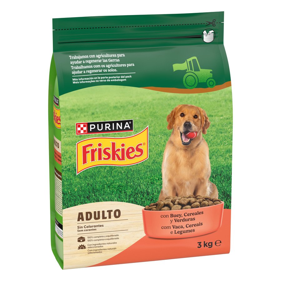 Alimento perro adulto FRISKIES carne-cereales-verdura 3 kg