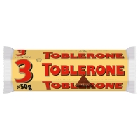 Chocolatina TOBLERONE leche 3 X 50 g