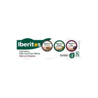 Patés IBERITOS herbas + pementa + ibérico lote 3x25 g