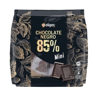 Chocolate negro mini IFA ELIGES 85% bolsa 200 g