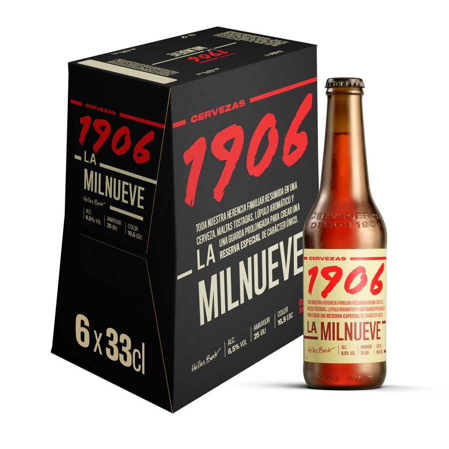 Cerveza 1906 Reserva Especial botellín 6x33 cl