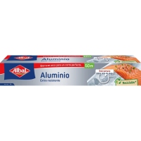 Papel aluminio ALBAL bobina 50 metros