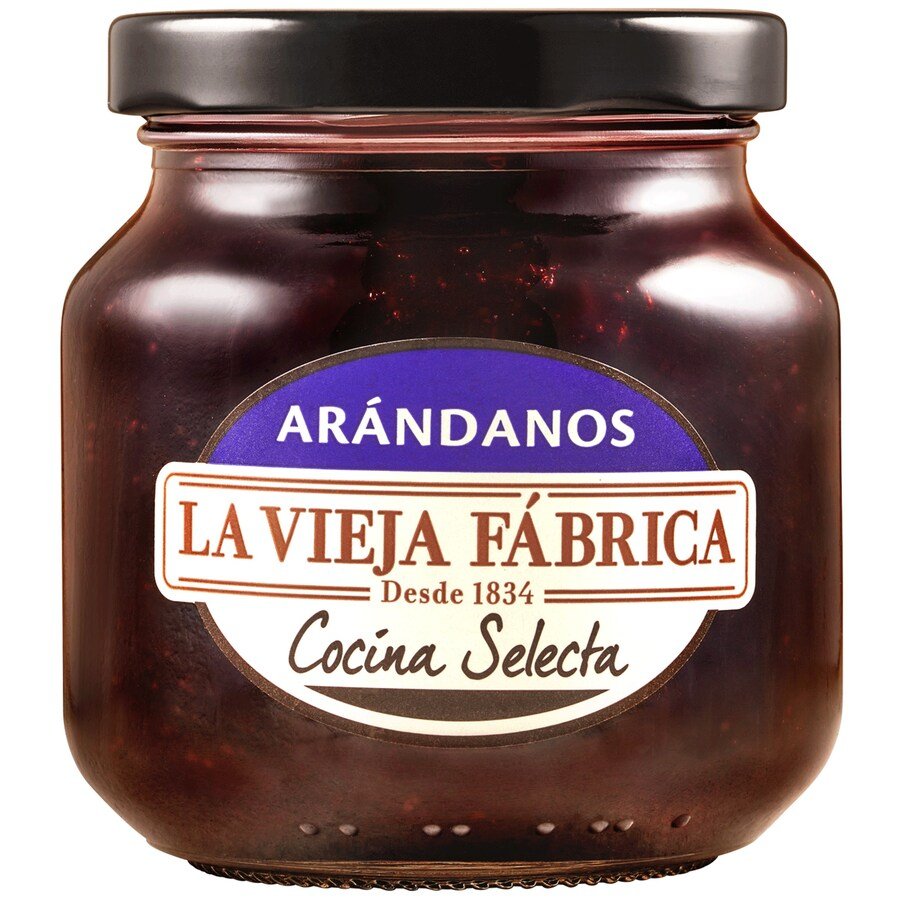 Mermelada LA VIEJA FABRICA Cocina Selecta arándanos 285 g