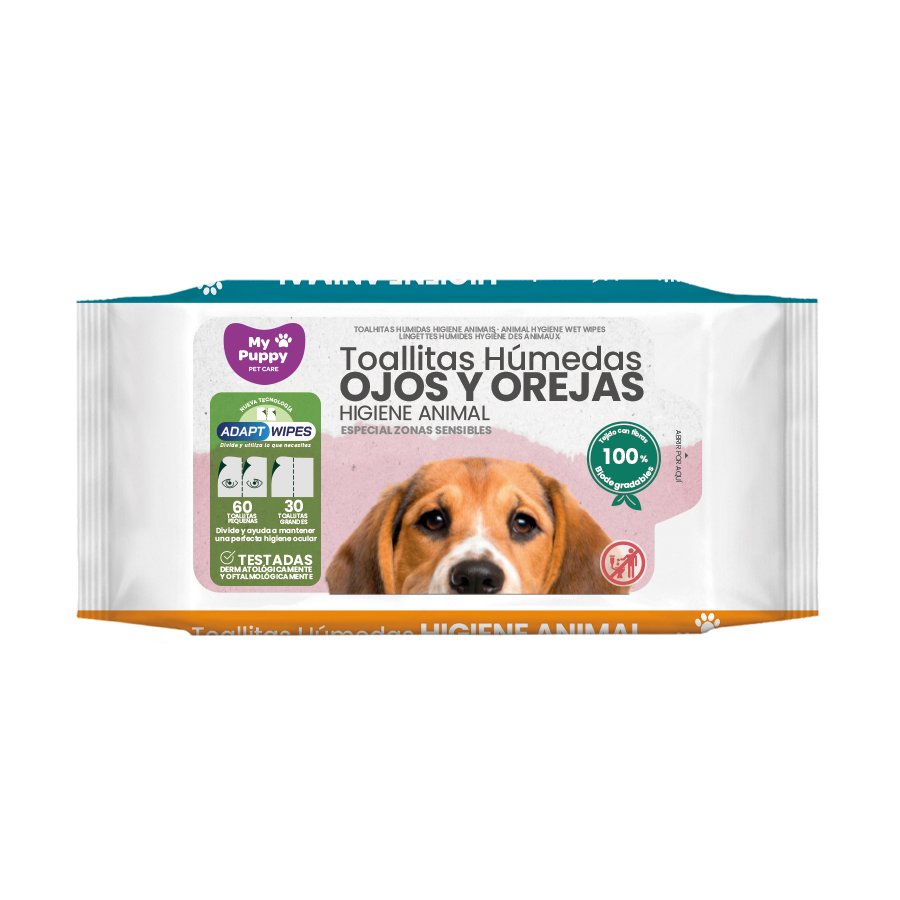 Toallitas mascota especial MY PUPPY