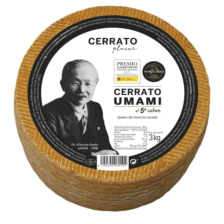 Queso mezcla curado CERRATO Umami kilo