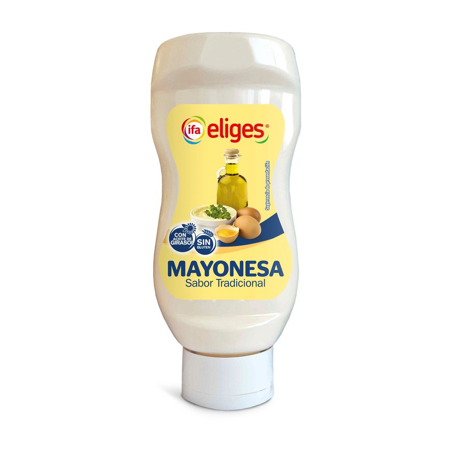 Mayonesa IFA ELIGES bocabajo sin gluten 300 ml
