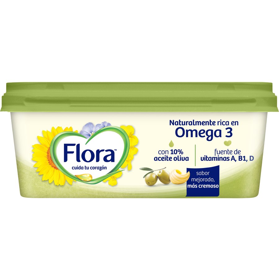 Margarina FLORA oliva sin aceite de palma 225 g