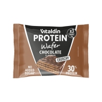 Wafer VITALDIN chocolate 30% proteina lote 3x30 g