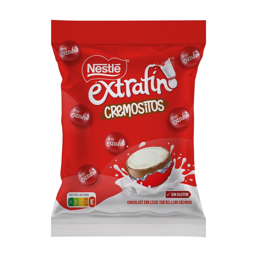 Bolitas de chocolate NESTLE extrafino Cremositos 144 g