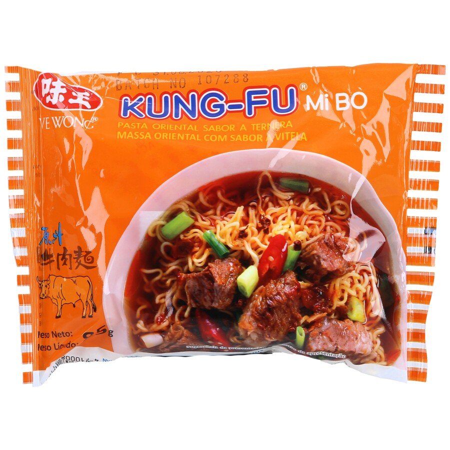 Pasta oriental KUNG FU sabor a ternera 85 g