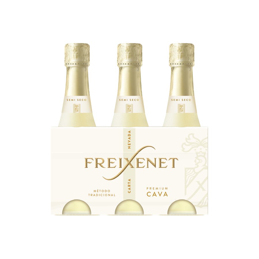 Cava mini FREIXENET Carta Nevada pack 3 x 20 cl