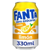 Refresco FANTA limón zero lata 33 cl