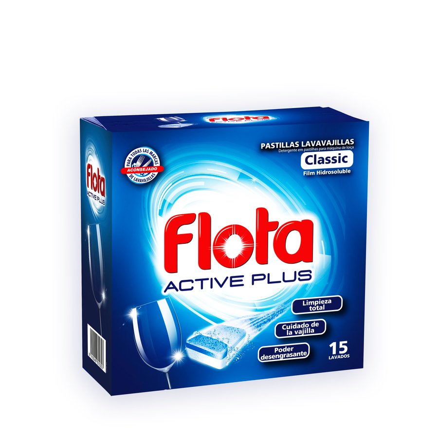 Lavavajillas máquina pastillas FLOTA 15 unidades