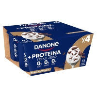 Yogur DANONE proteína straciatella 4X105 G