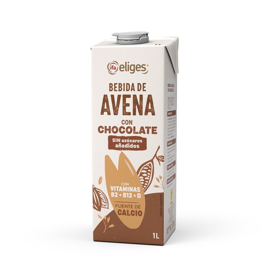 Bebida de avena IFA ELIGES chocolate brik 1 l