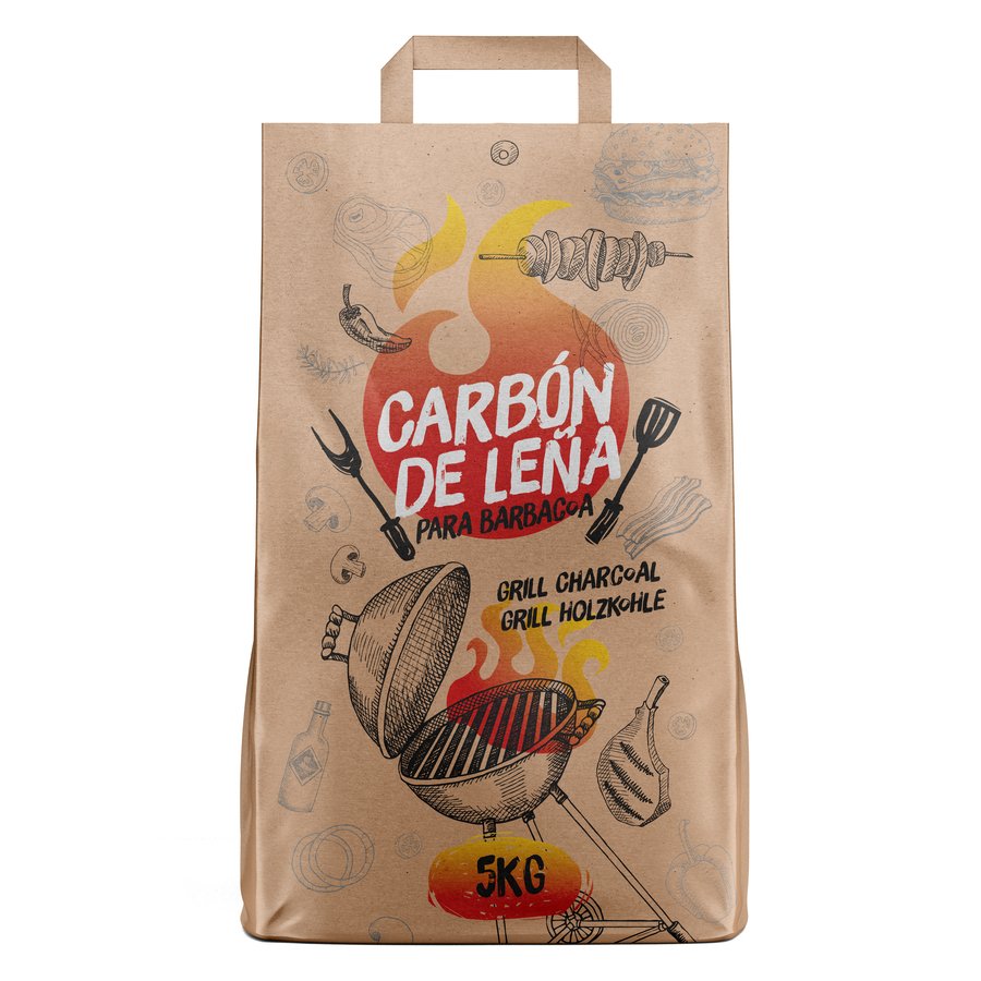 Carbón leña BARBACOA 5 kg