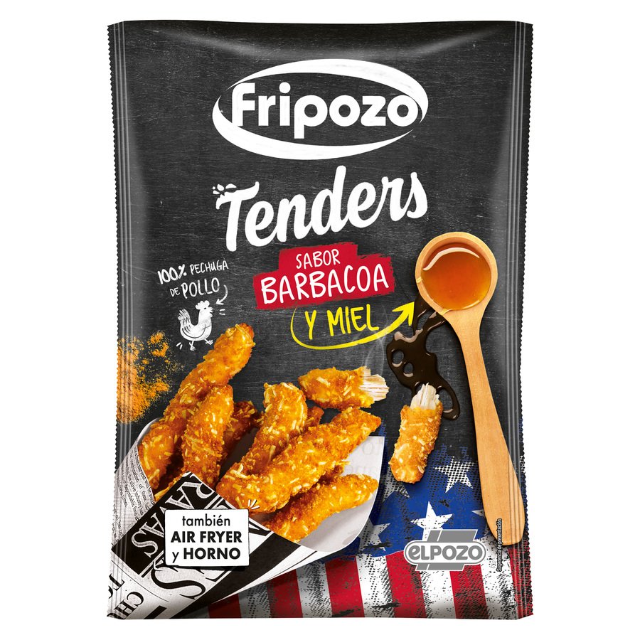 Tenders de pollo FRIPOZO barbacoa y miel 250 g