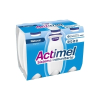 ACTIMEL DANONE líquido natural pack 6x100 g