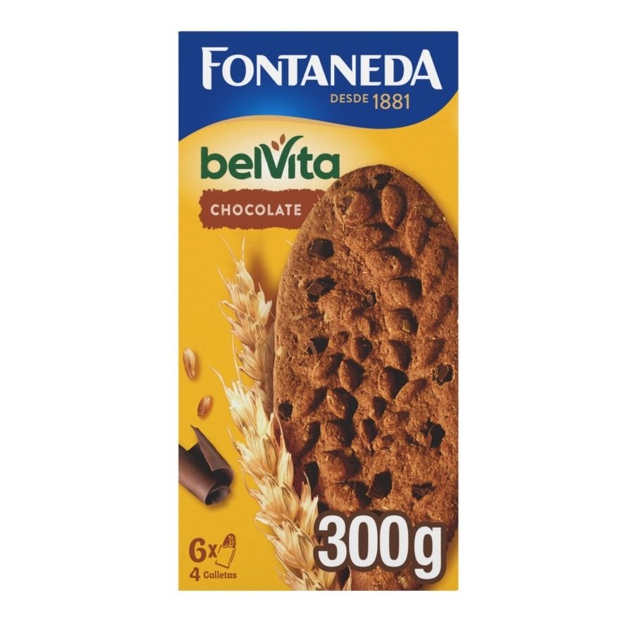Galletas FONTANEDA Belvita chocolate 300 g