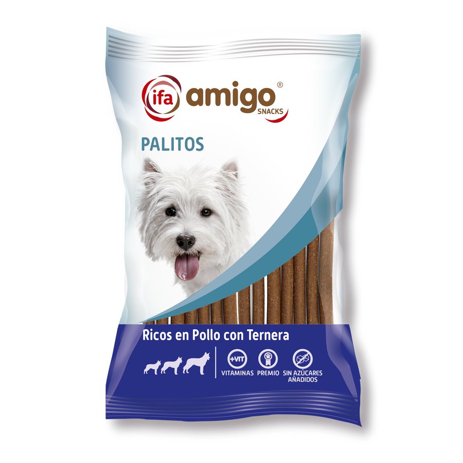 Imagen de Snack perro IFA ELIGES palitos pollo con ternera 200 g