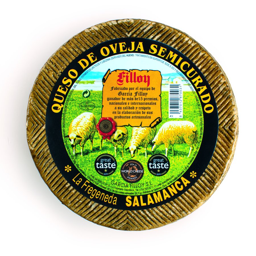 Queso oveja semicurado GARCIA FILLOY kilo