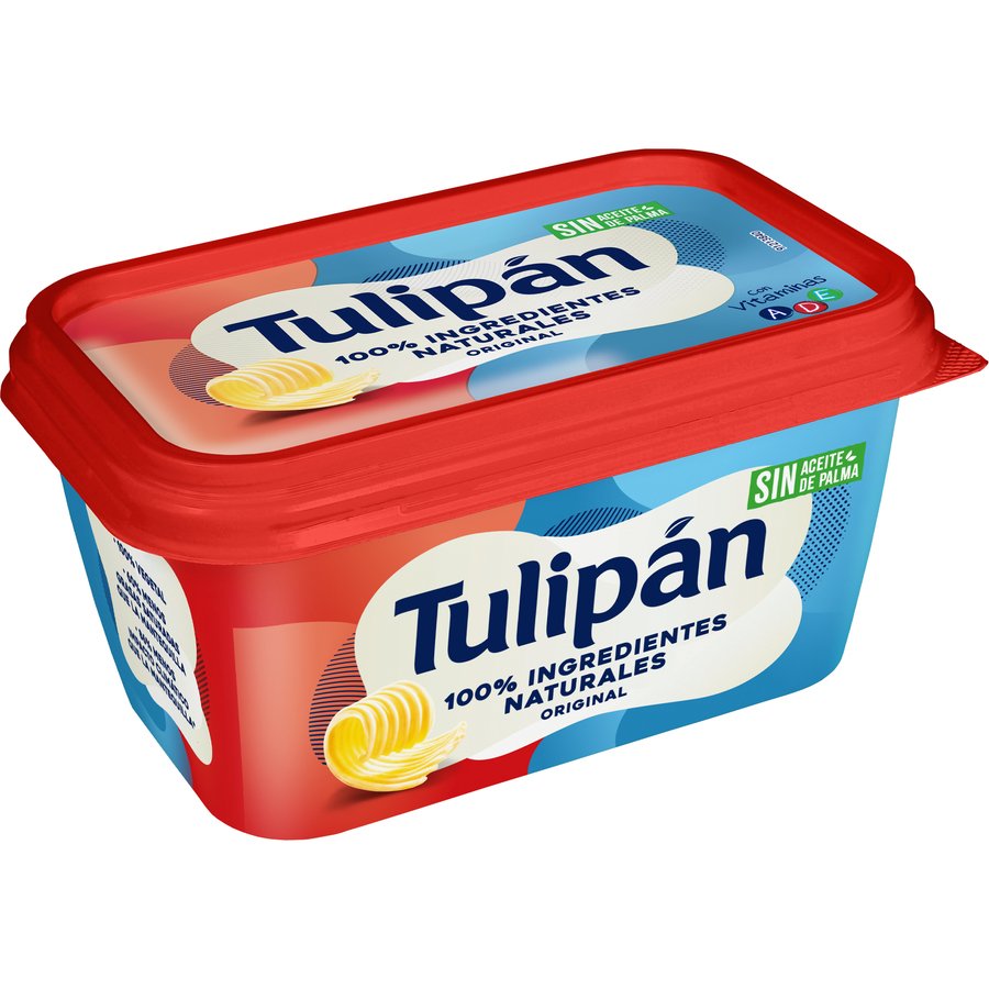 Margarina TULIPAN sin aceite de palma 400 g