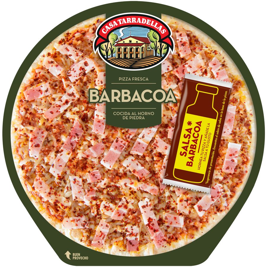 Imagen de Pizza fresca TARRADELLAS barbacoa 440 g