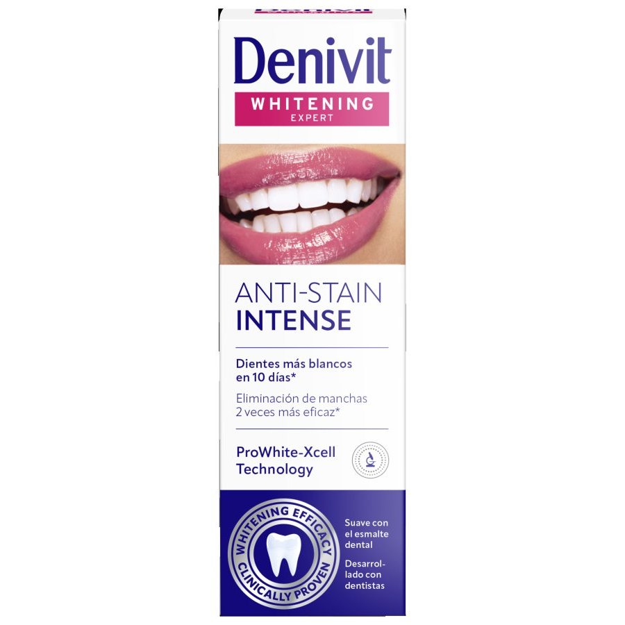 Dentífrico DENIVIT blanqueador antimanchas 50 ml