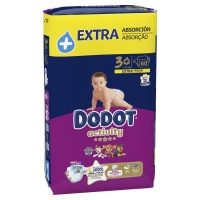 Pañal DODOT Activity extra T3+ 60 unidades