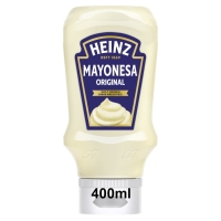 Mayonesa HEINZ bocabajo 400 ml