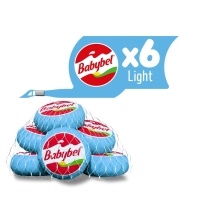 Queixo mini BABYBEL light 6 unidades 120 g