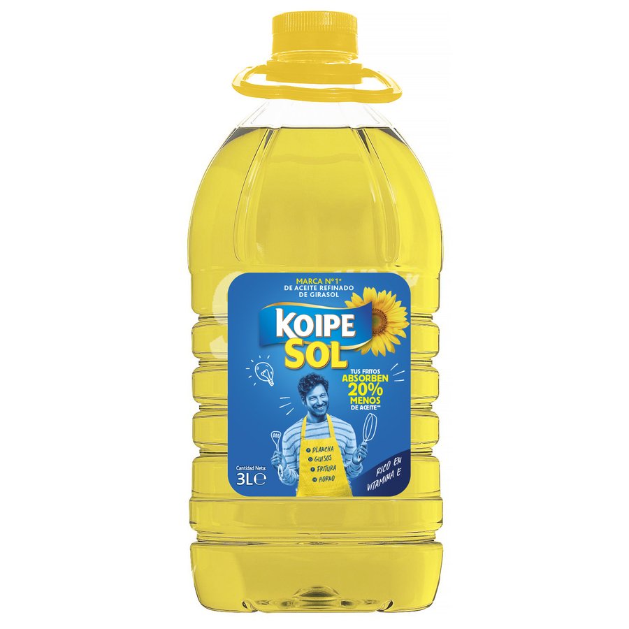 Aceite girasol KOIPESOL 3 l
