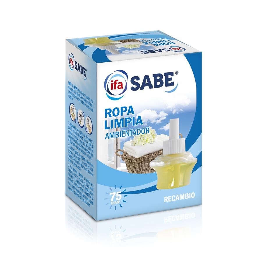 Ambientador eléctrico IFA SABE recambio Ropa Limpia 25 cc