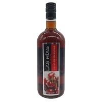 Licor guindas LAS RIAS botella 1 l