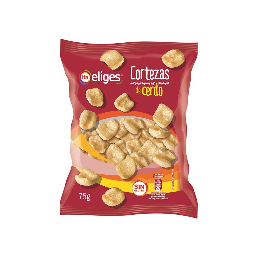 Cortezas de cerdo IFA ELIGES 75 g