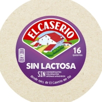 Queso EL CASERIO sin lactosa 16 porciones 250 g