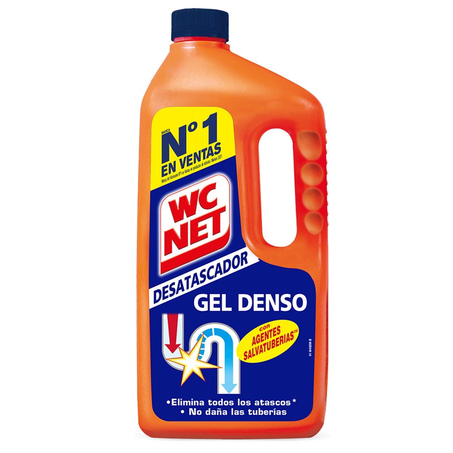 Desatascador WC NET gel denso 1 l