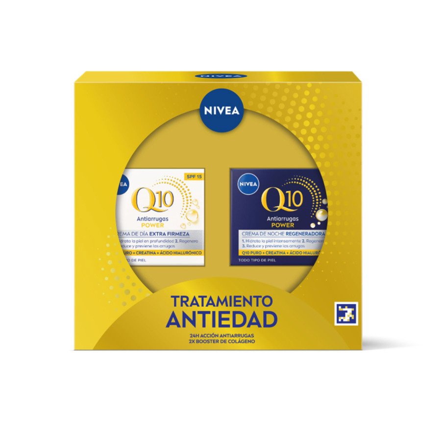 Estuche antiedad NIVEA Q10 (crema día 50 ml + crema noche 50 ml)