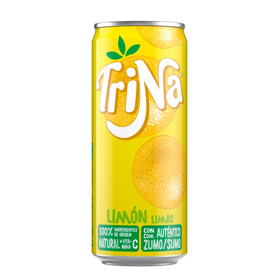 Refresco TRINA limón lata 33 cl