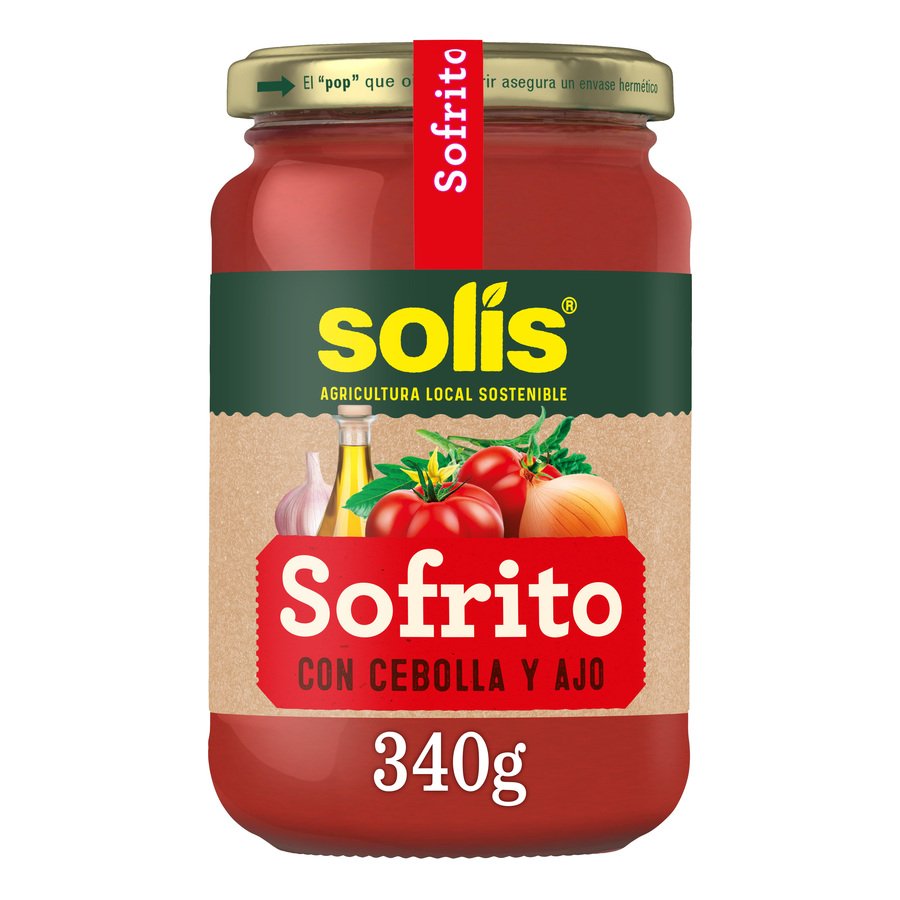 Sofrito SOLIS estilo casero frasco 340 g
