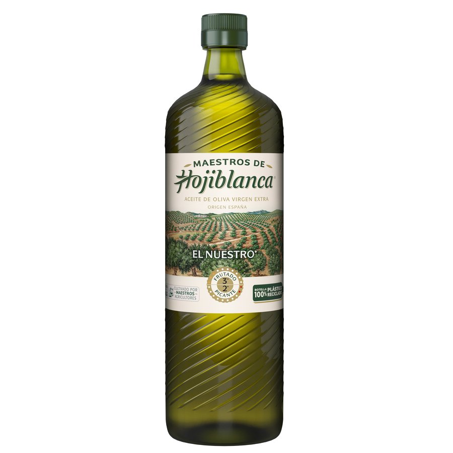 Aceite oliva virgen extra MAESTROS HOJIBLANCA pet 1 l