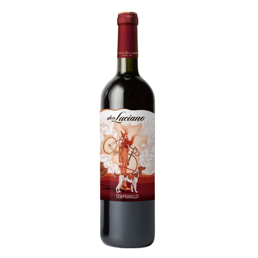 Vino tinto D.O.La Mancha DON LUCIANO tempranillo Cosecha botella 75 cl