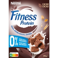 Cereales NESTLE Fitness proteína cacao 0% azúcares añadidos 310 g