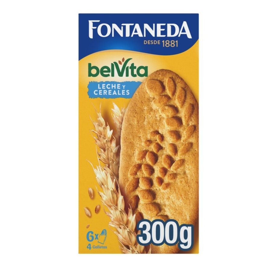 Galletas FONTANEDA Belvita leche 300 g
