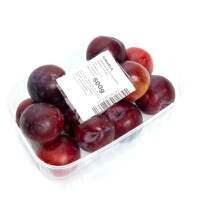 Ciruela roja/negra categoría 1ª calibre 40/45 cesta 500 g