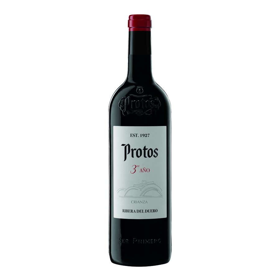 Vino tinto D.O.Ribera del Duero PROTOS Crianza botella 75 cl