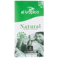 Café molido natural EL TROPICO paquete 250 g