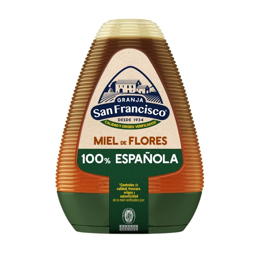 Miel GRANJA SAN FRANCISCO panal antigoteo 425 g