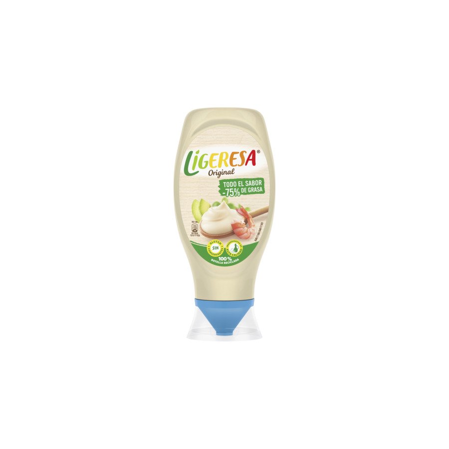 Salsa fina LIGERESA bocabajo 430 ml