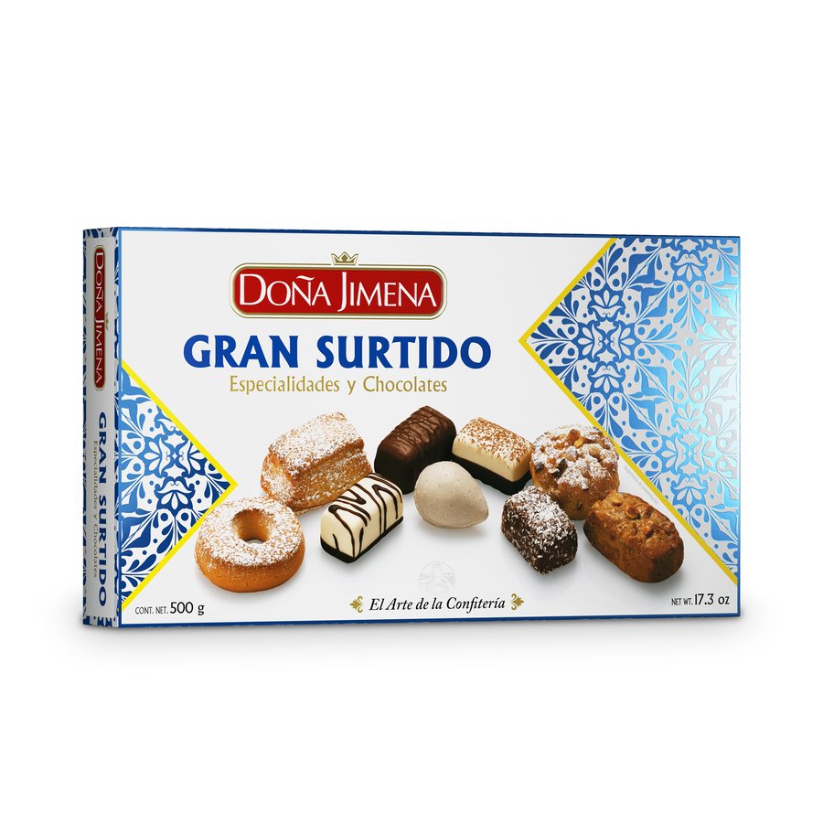 Surtido especialidades y chocolate DªJIMENA 500 g
